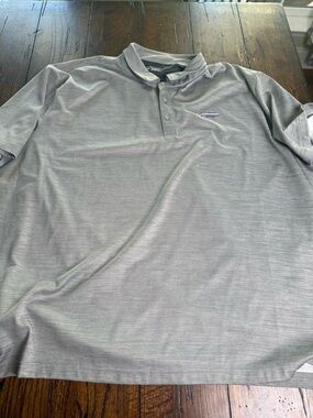 Ocean Coast Men's Light Gray Performance Polo 4X
